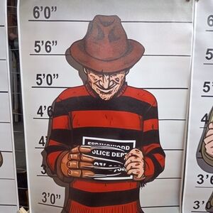 Freddy Krueger Nightmare On Elm St Poster